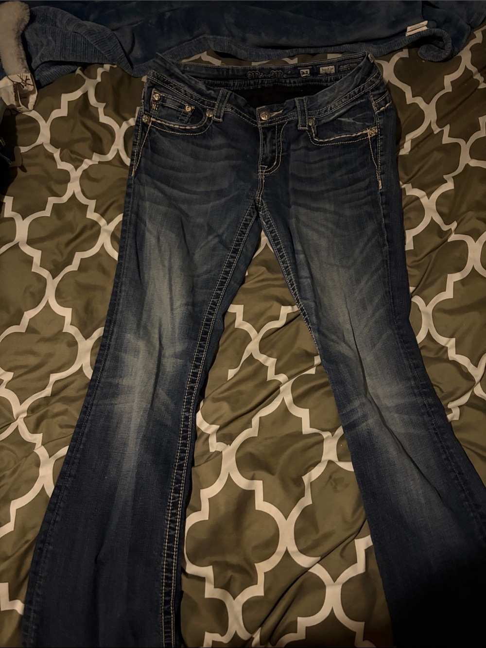 Miss Me Women's Dark Blue Bootcut Jeans